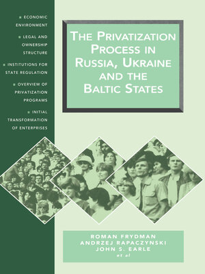 cover image of The Privatization Process in Russia, the Ukraine, and the Baltic States